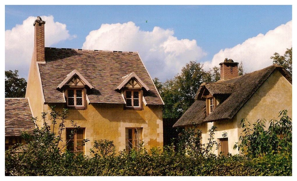 photos de hameau de la reine et des jardins du cbateau de Versailles