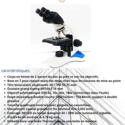 Microscope HL 18 (disponible)