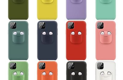 2 In 1 Silicone Phone Case For iPhone