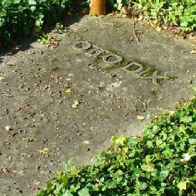 LA TOMBE D'OTTO DIX AU CIMETIERE DE HEMMEHOFEN