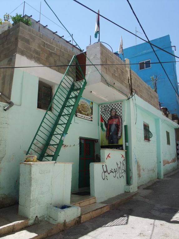 Les deux camps de réfugiés proches de Ramallah où je donne des cours de Français et leurs alentours (Jifna, pres de Jalazon) / The two refugee camps near Ramallah where I give French classes and around (Jifna close to Jalazon)