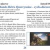 Rando Rétro Quercynoise à Martel - 6 et 7 juillet 2019