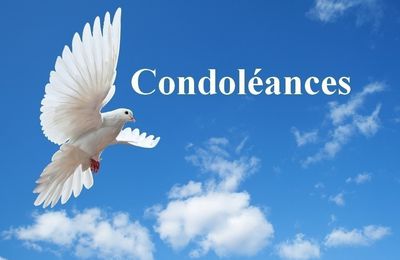 Condoléances