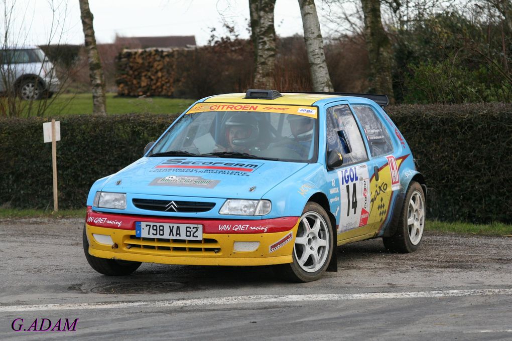 Premier rallye de la saison 2010 dans le Nord de la France