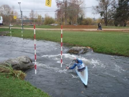 Sélectif régional de slalom à Corbeil Novembre 2008