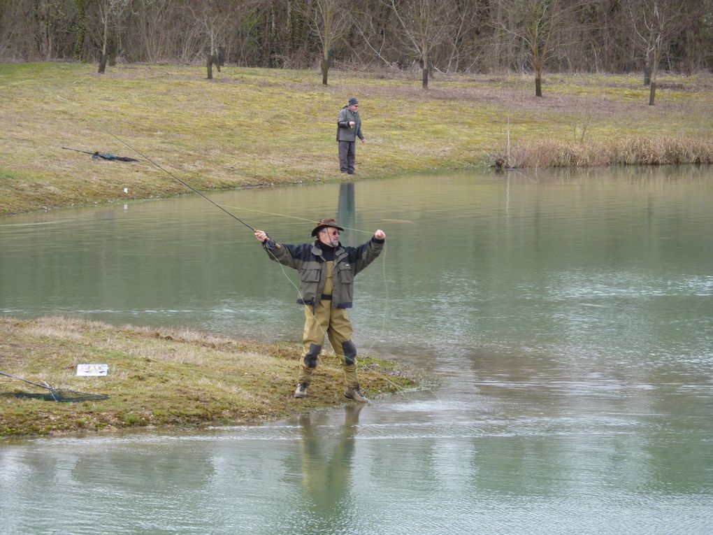 Première compétition amicale de pêche de brochet au comité île de France.