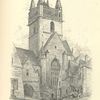 La tour de l'église Saint-Michel par Robida en 1891