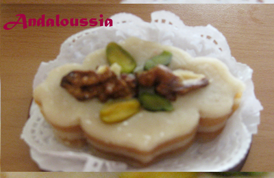 Andaloussia: patisserie orientale algérienne