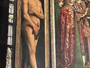 Le rétable de l' Agneau Mystique à la Cathédrale de Gand