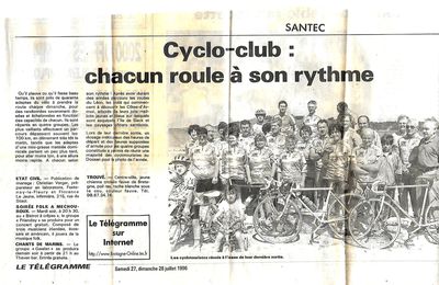 Sortie collector du cycloclub en 1996