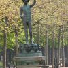 Statue du jardin du Luxembourg.