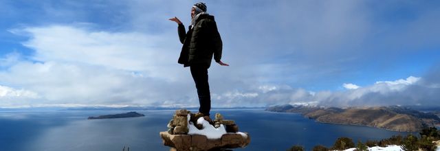 Copacabana et le lac Titicaca, sous la neige