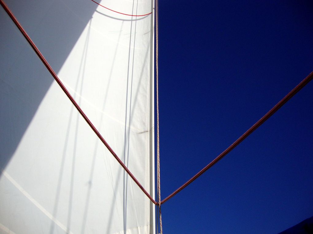 Préparation du bateau à Martigues, puis Martigues à Paxos, du 4 au 22 juin, avec Guy et Gérard