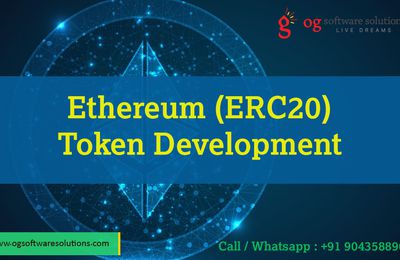 Ethereum (ERC20) Token Development-OG software solutions