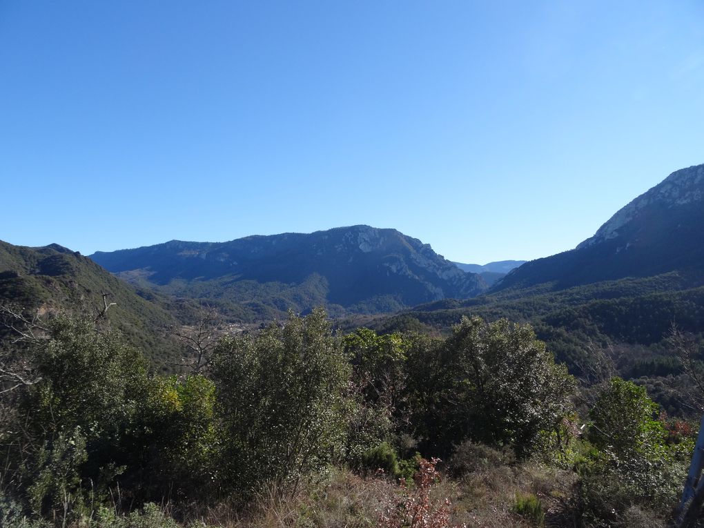 Parcours n°2 rouge à Quillan (suite du week-end espace VTT-FFC Aude en Pyrénées) le 30/01/2022