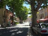 Céreste, fin de la descente de Montfuron et de l’ambiance à Vinon s/ Verdon