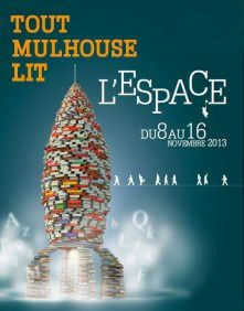 J-30 pour le journaliste Jean-François PELLERIN, invité d'une table ronde et en dédicace au Salon du livre spécial 'ESPACE' "TOUT MULHOUSE LIT 2013", le 10 novembre prochain à 17 h 00, Bibliothèque au 19 Grand Rue