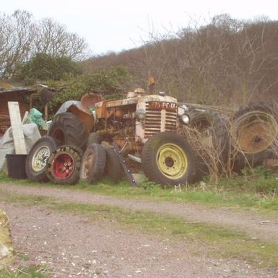 Le vieux tracteur