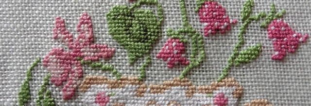 Le printemps en broderie