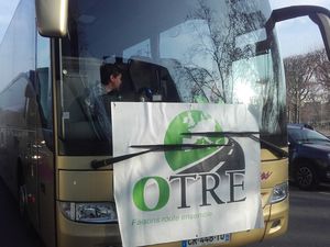 Mobilisation des autocars contre la ville de Paris du 20 décembre 2016