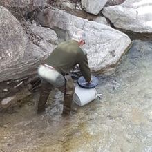 Barrême 100 kg de truites déversées dans les Asses