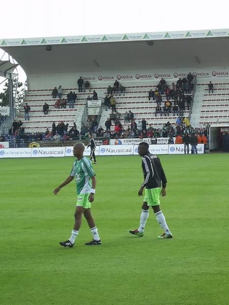 Match Boulogne-sur-mer contre St Etienne, décisif pour le maintien en ligue 1, le 05 mai 2010