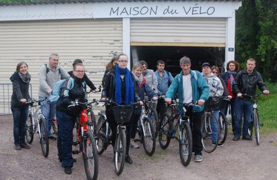 Le GRETA en visite à la Maison du vélo