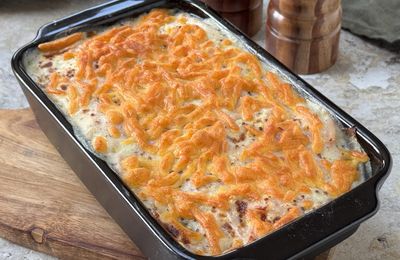 GRATIN D'ENDIVES A LA MOUTARDE