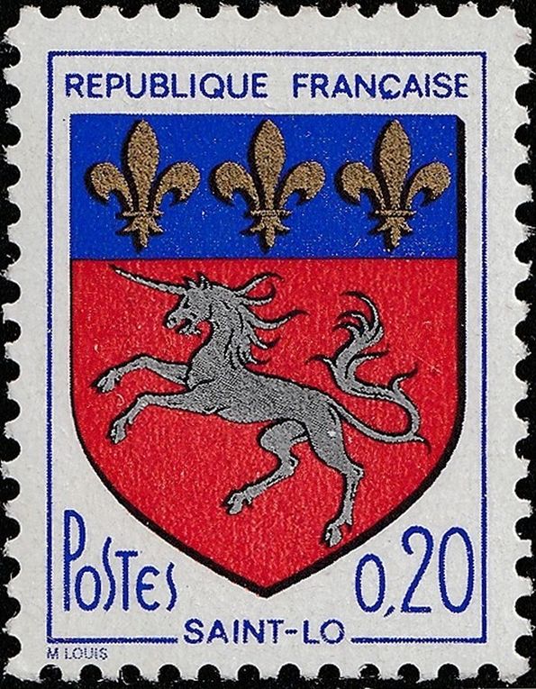 La Basse-Normandie dans la philatélie française (2/). La Manche