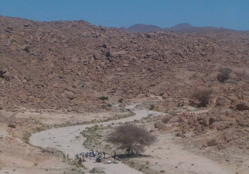 Hoggar - halte près de l'Akar Akar