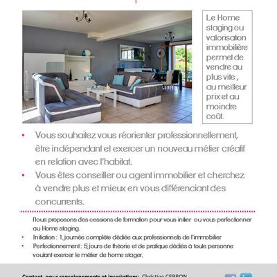 Formation au Home staging