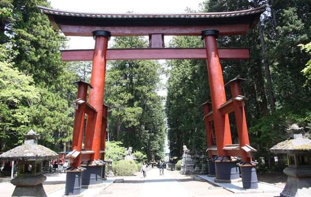 Le sanctuaire Sengen ou Kitaguchi Hongû Sengen Jinja