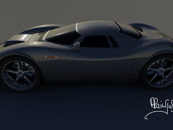 Concept car Benitez V12 2015 (création ajb)