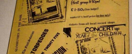 Concert Joy Division le 27 juillett 1979
