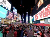 Time Square la nuit....