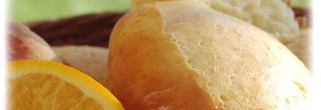 Pains au lait à l'orange