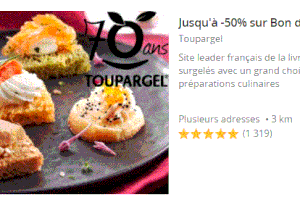 une nouvelle offre Toupargel 