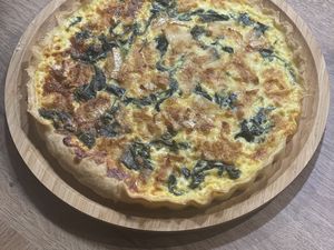 Quiche Chèvre &amp; épinards