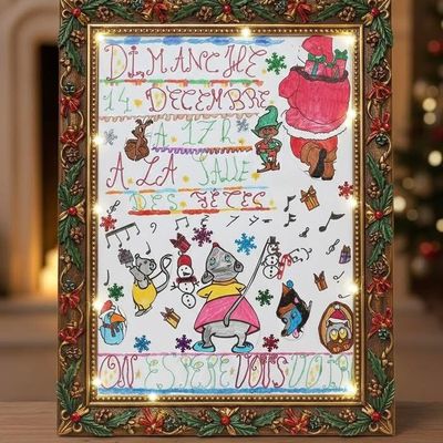 👯Spectacle de Noël des enfants🎁 et goûter! 🍰