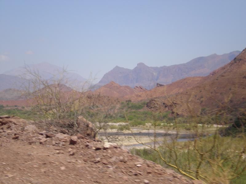 Vallée du Rio de Las Conchas, entre Alemanía et Cafayate dans la Province de Salta (Argentina)