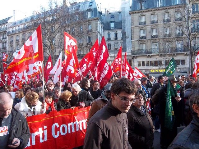 Manifestation du samedi 15 janvier 2011 à Paris.