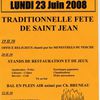 Saint Jean de Saint Jean Pierre Fixte, Lundi 23 juin.