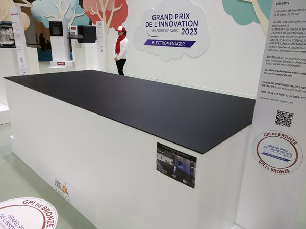 Nos photos du plan de travail EuroKera Versâtis sur le Grand Prix de l'Innovation 2023 @ Foire de Paris