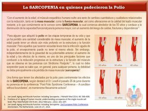 La SARCOPENIA en quienes padecieron la Polio 