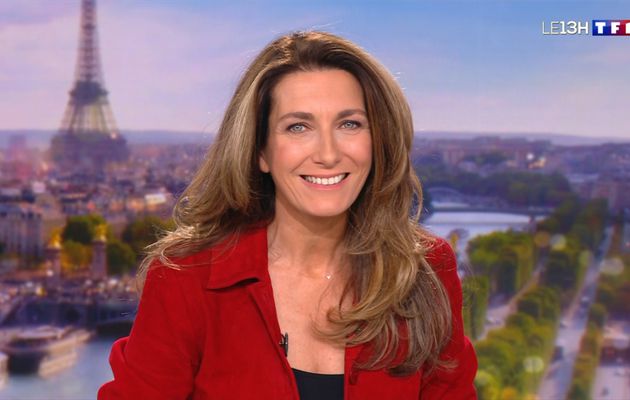 Anne-Claire Coudray Le 13H TF1 le 10.12.2023