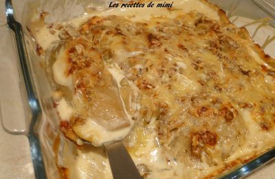 Gratin d'endives au maroilles