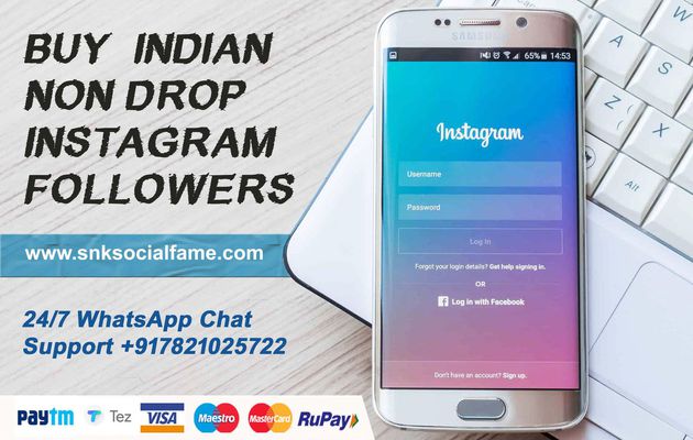 buy real instagram followers in india