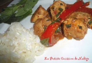 Poulet sauté au basilic Thaï