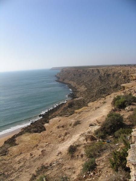 Notre route de Casa à Essaouira en passant par la côte, puis par l'arrière-pays d'Essaouira