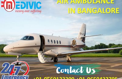 Get Unparallel Medical Care by Medivic Air Ambulance Service in Bangalore